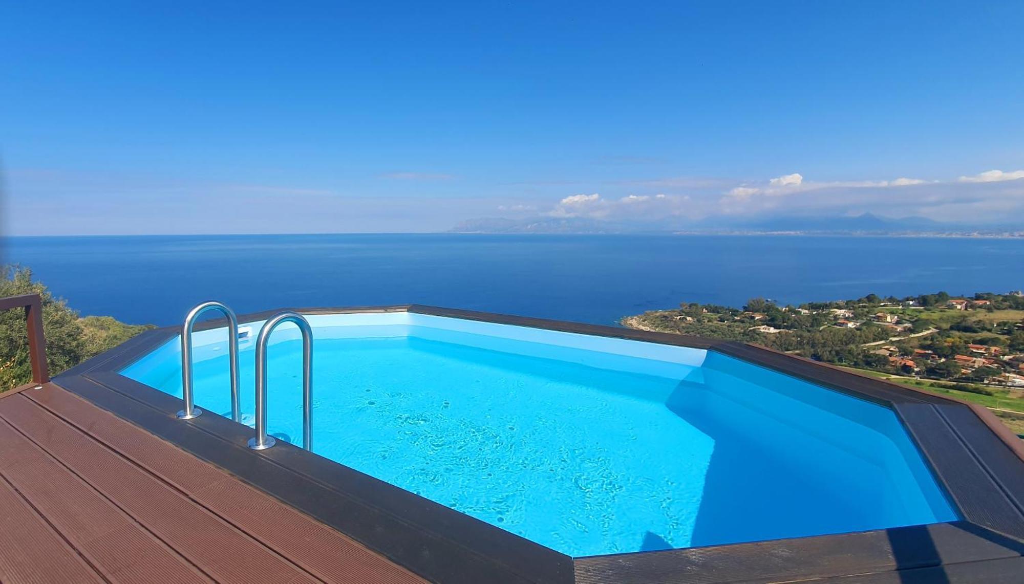 Villa Palma Dello Zingaro Scopello  Exterior foto