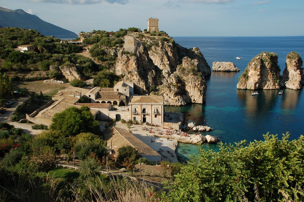 Villa Palma Dello Zingaro Scopello  Exterior foto